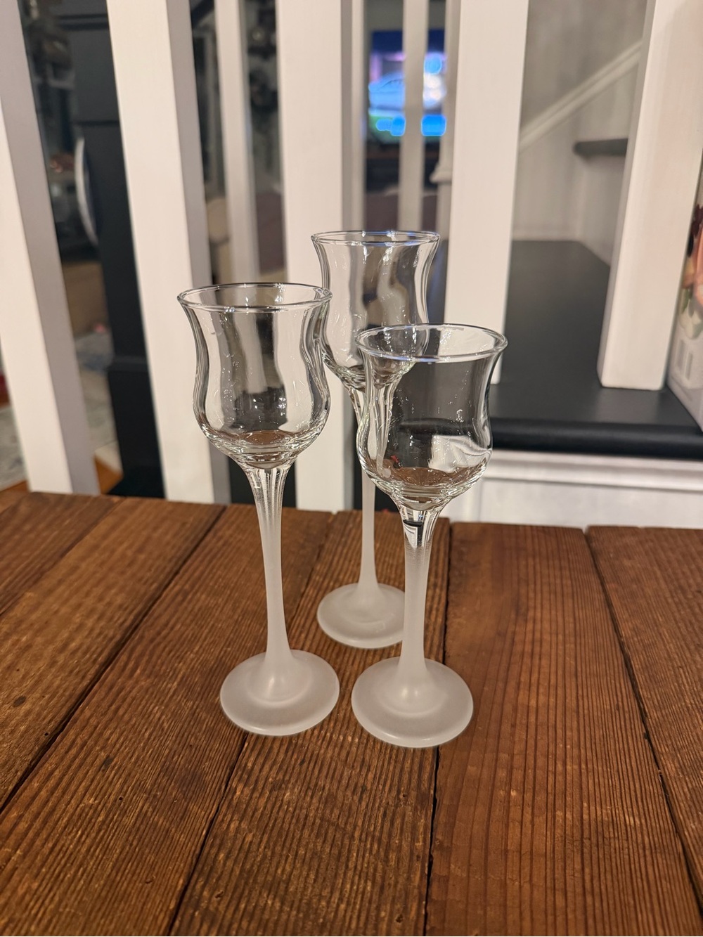 PartyLite Iced Crystal Trio votive or tea light candle holders